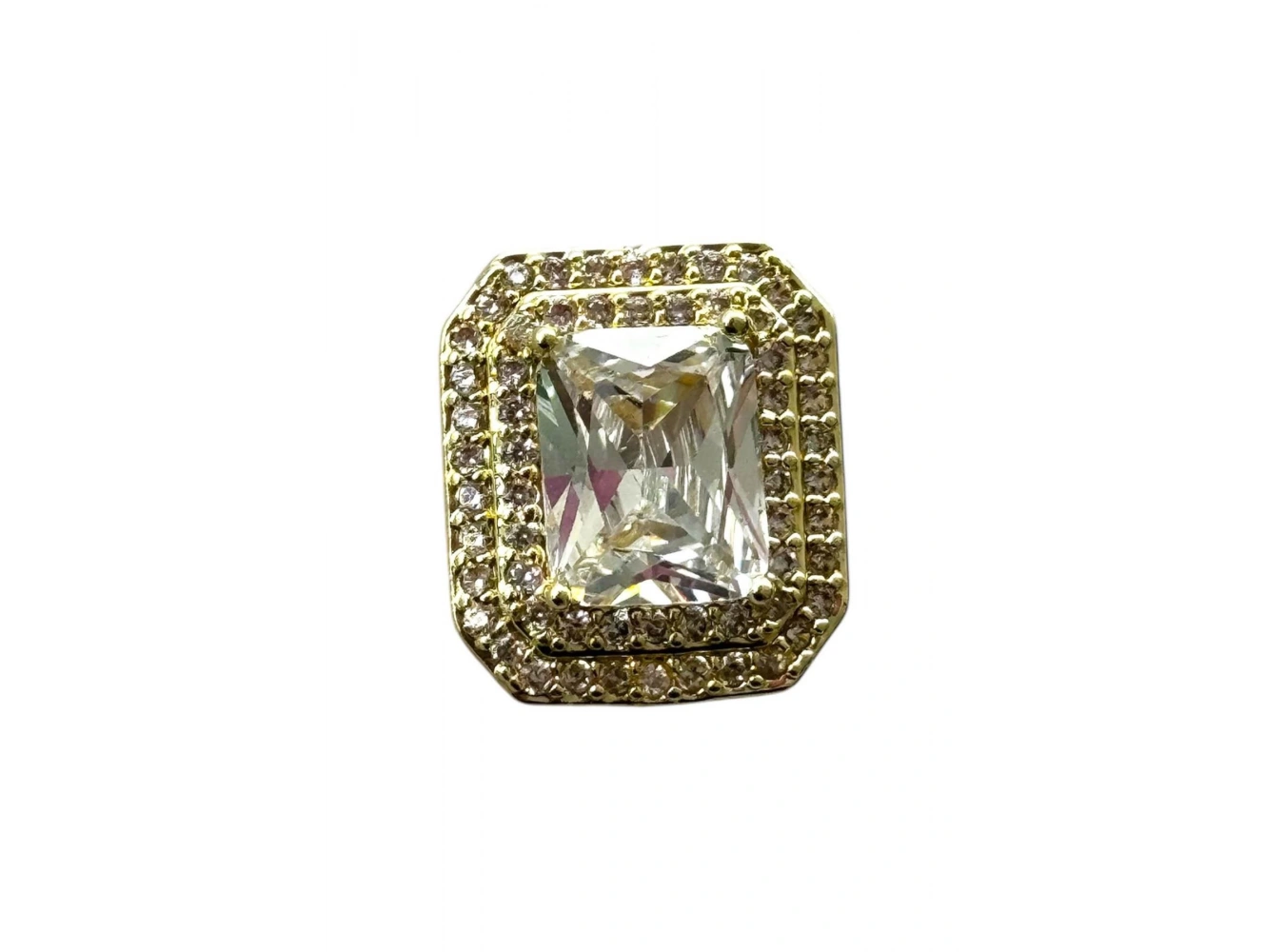 Altın Renk Taş Detaylı Ajda Charm / Kolye/ Bileklik Ucu