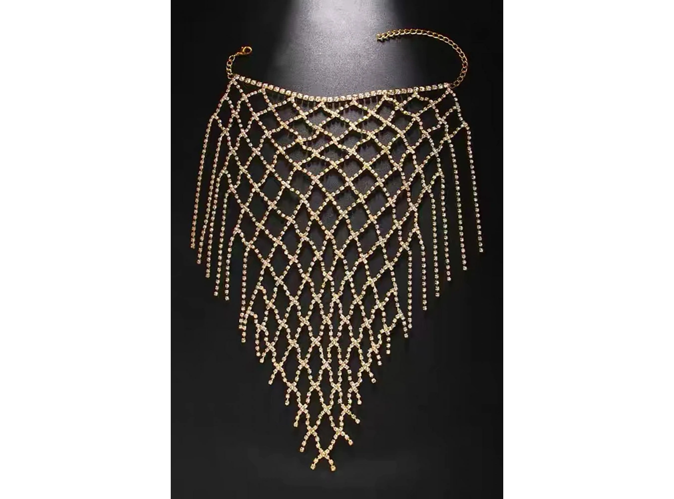 Altın Renk Taş Detaylı Ayak Aksesuarı