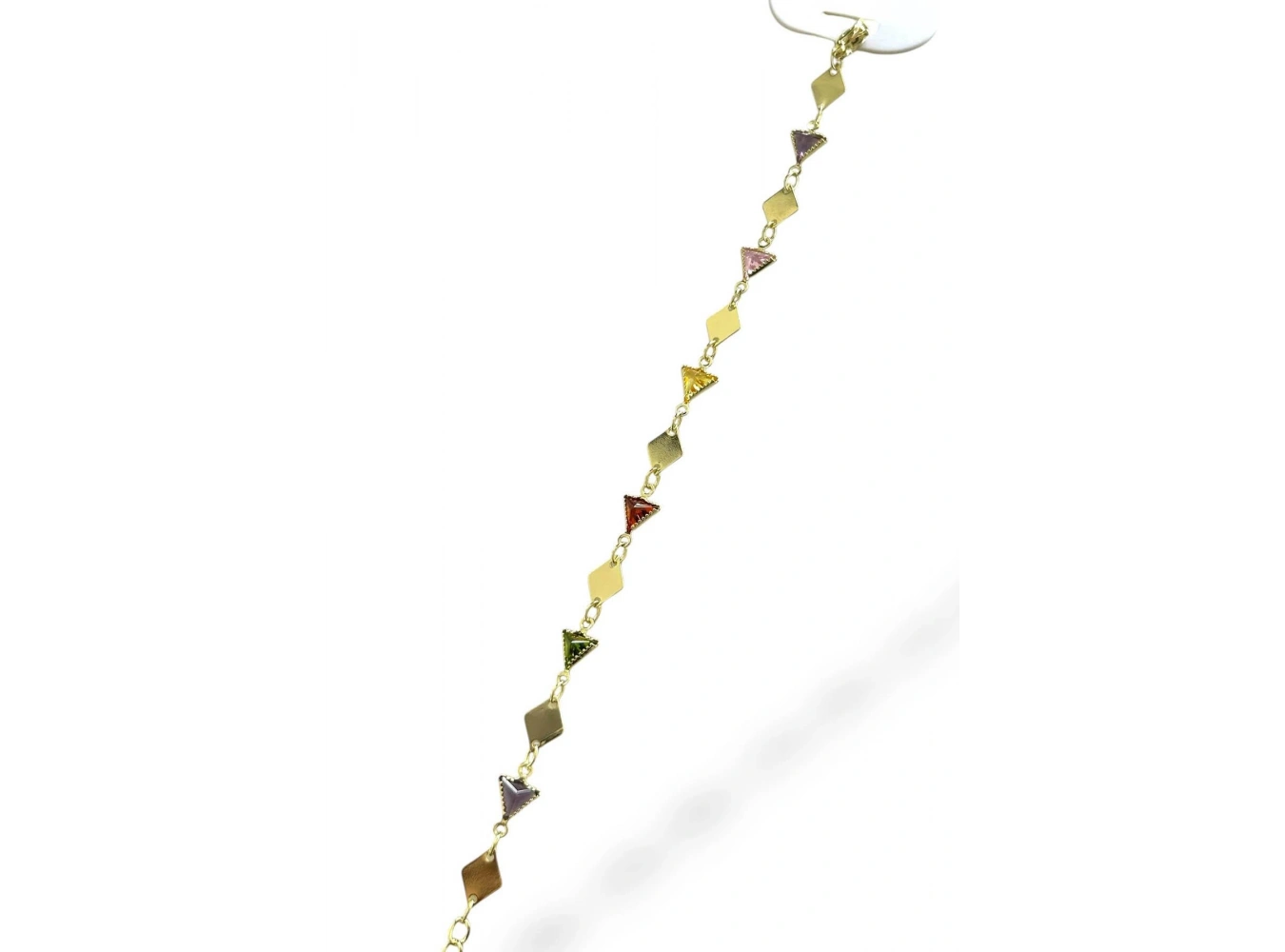 Altın Renk Taş Detaylı Bileklik