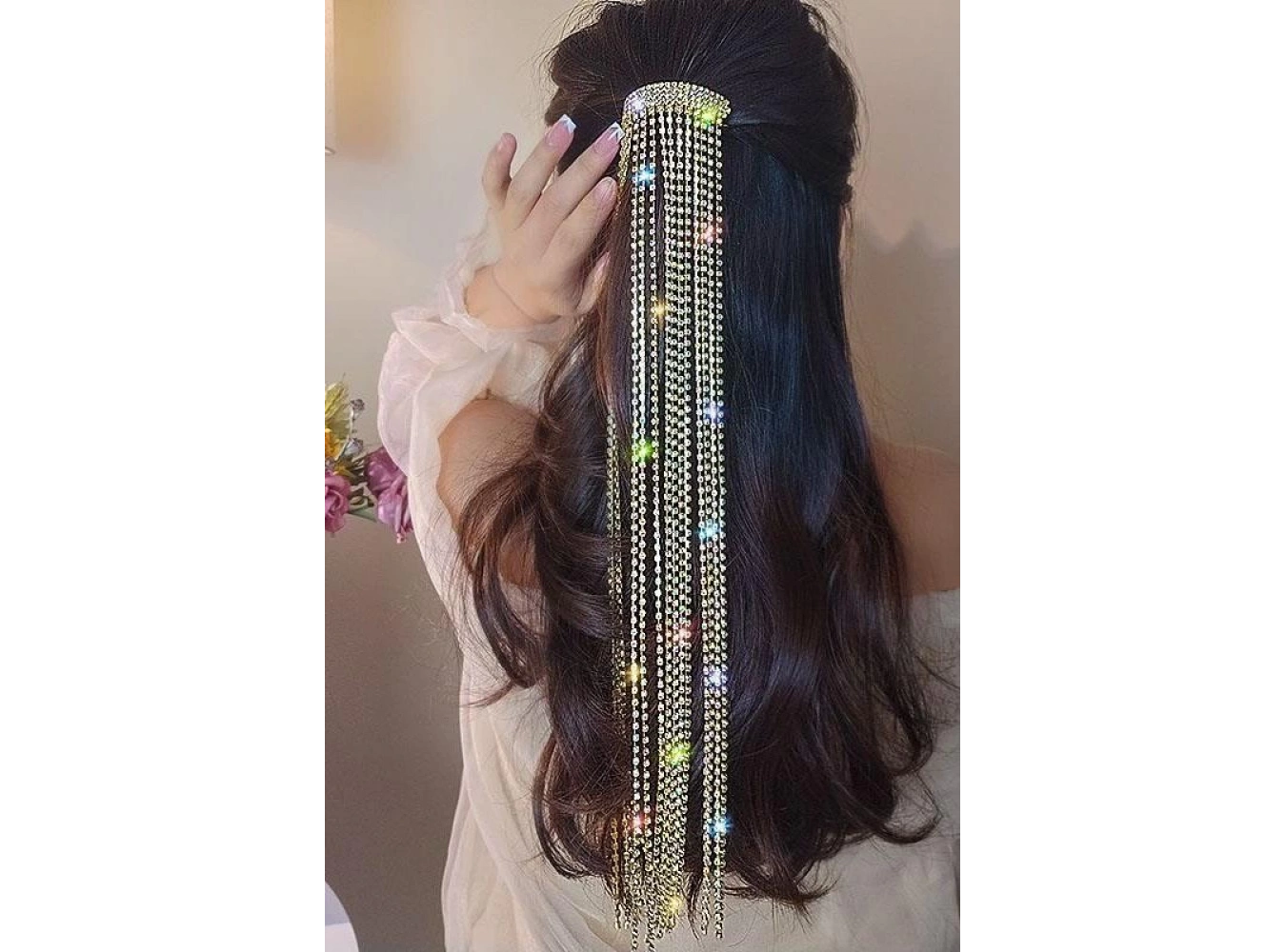 Altın Renk Taşlı Özel Tasarım Toka