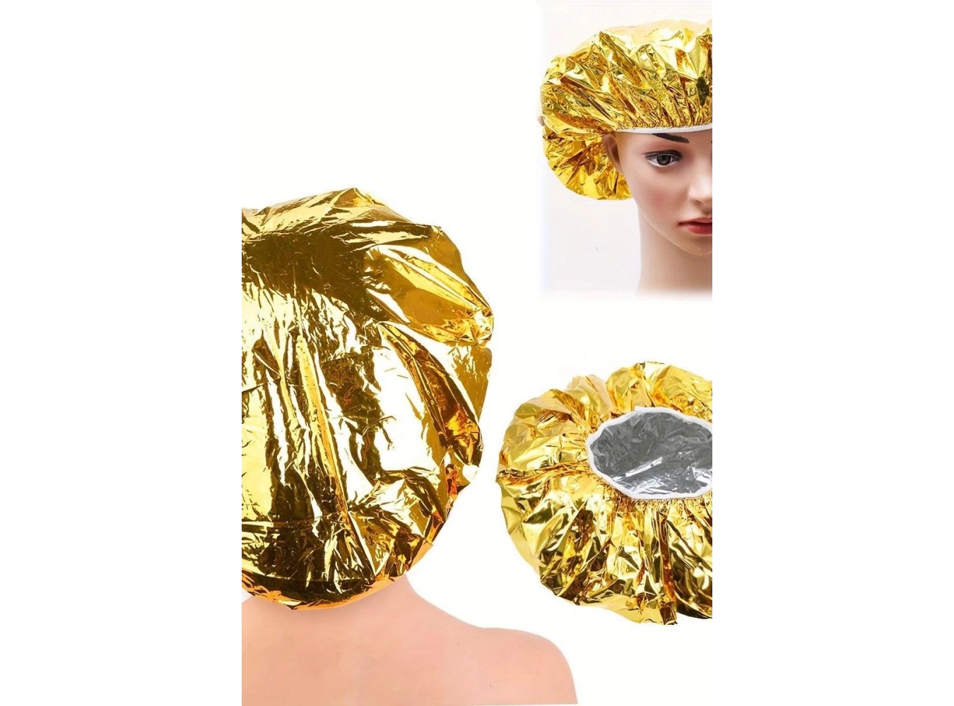 Altın Renk Tek Kullanımlık Isı Yalıtımlı Bone