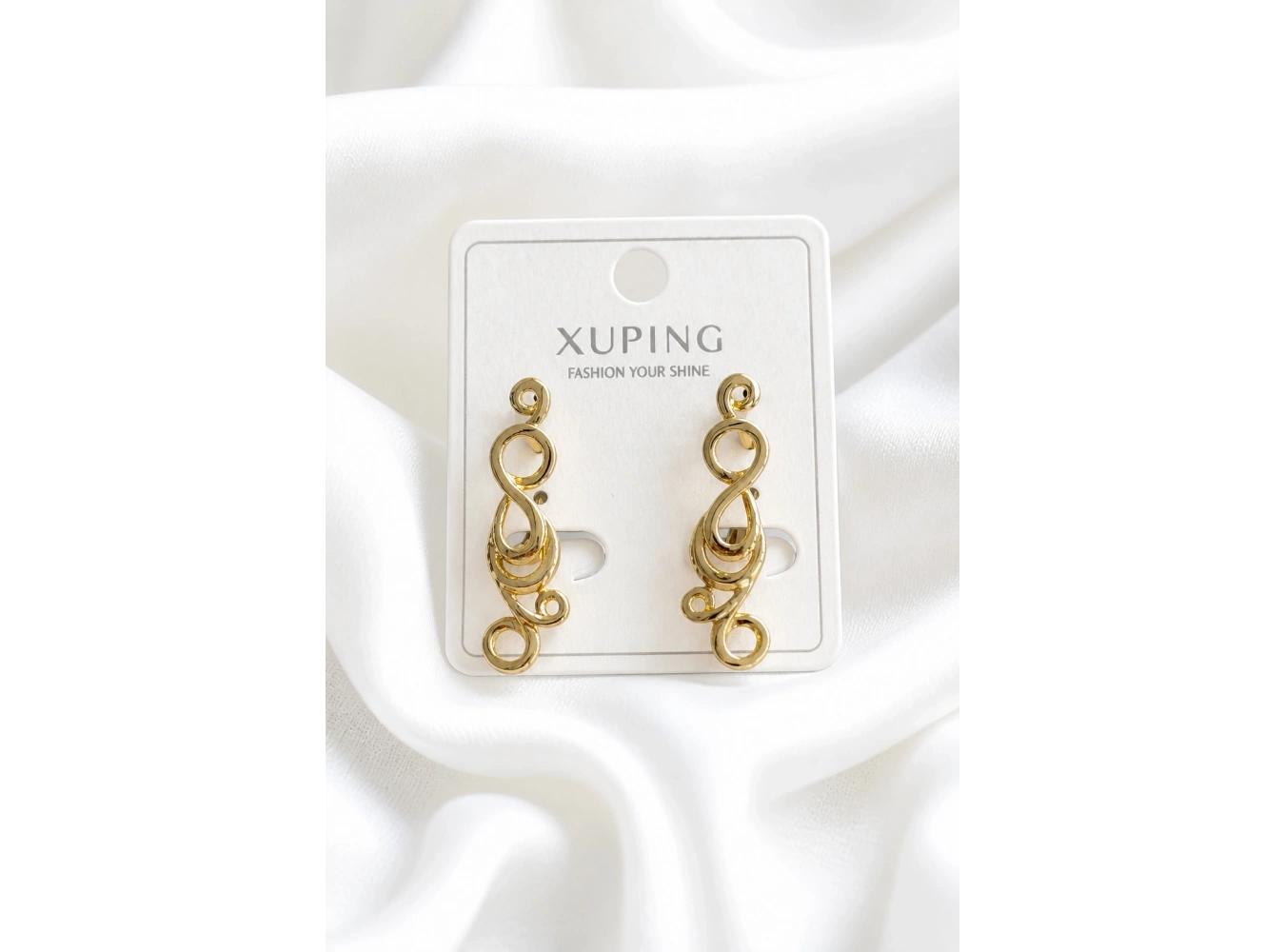 Altın Renk Xuping Küpe (Çift)