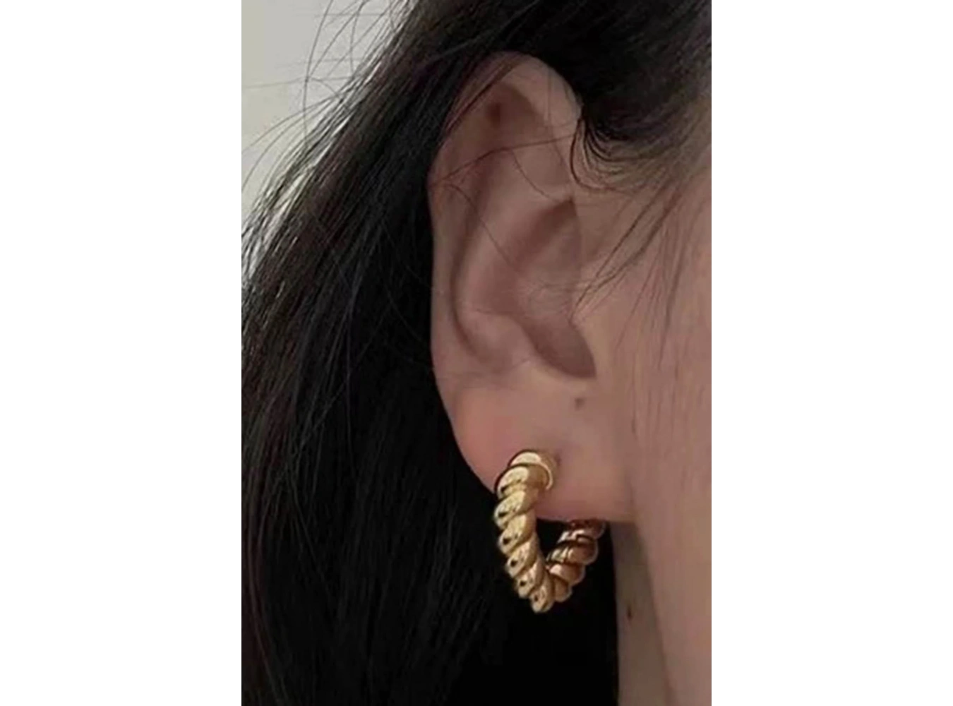 Altın Renk Küpe (Çift)