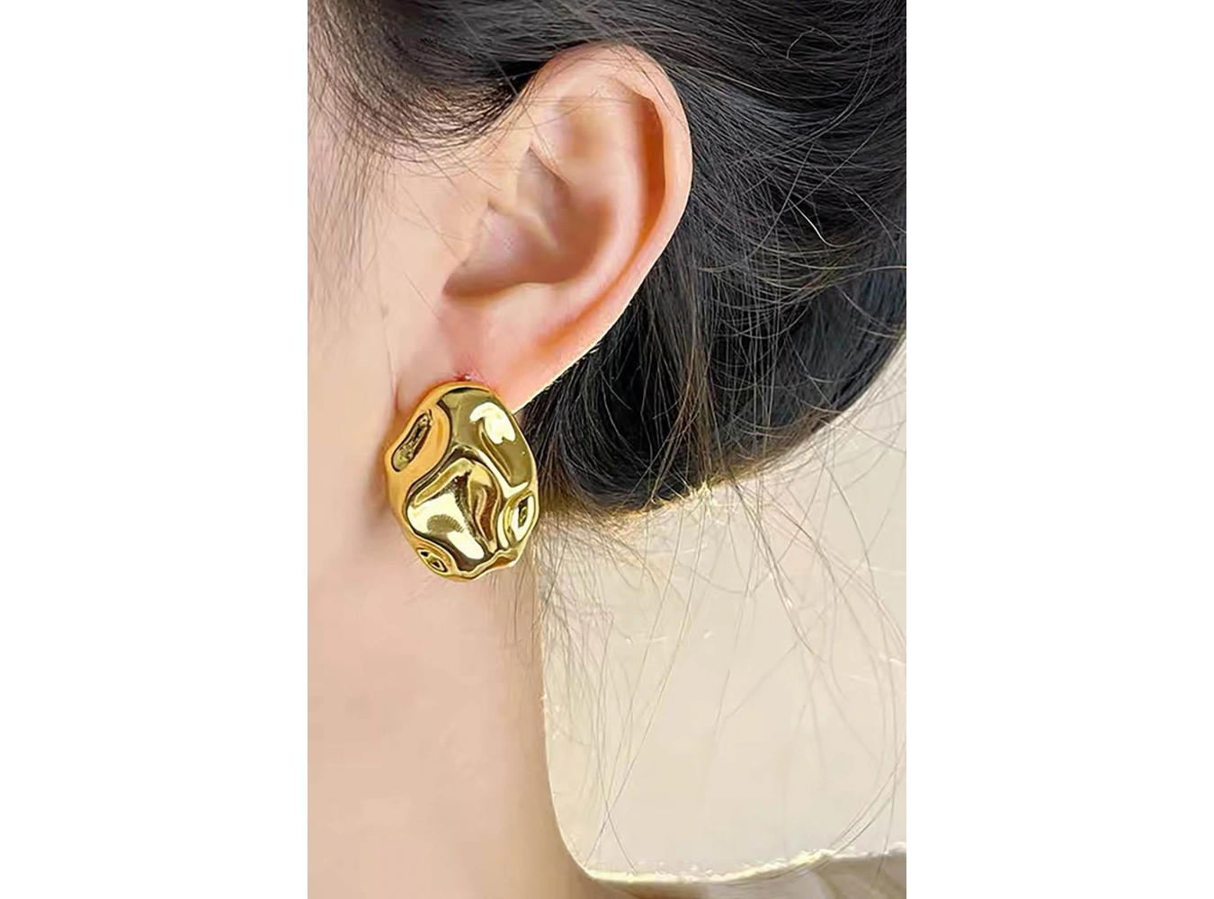 Altın Renk Xuping Küpe (Çift)