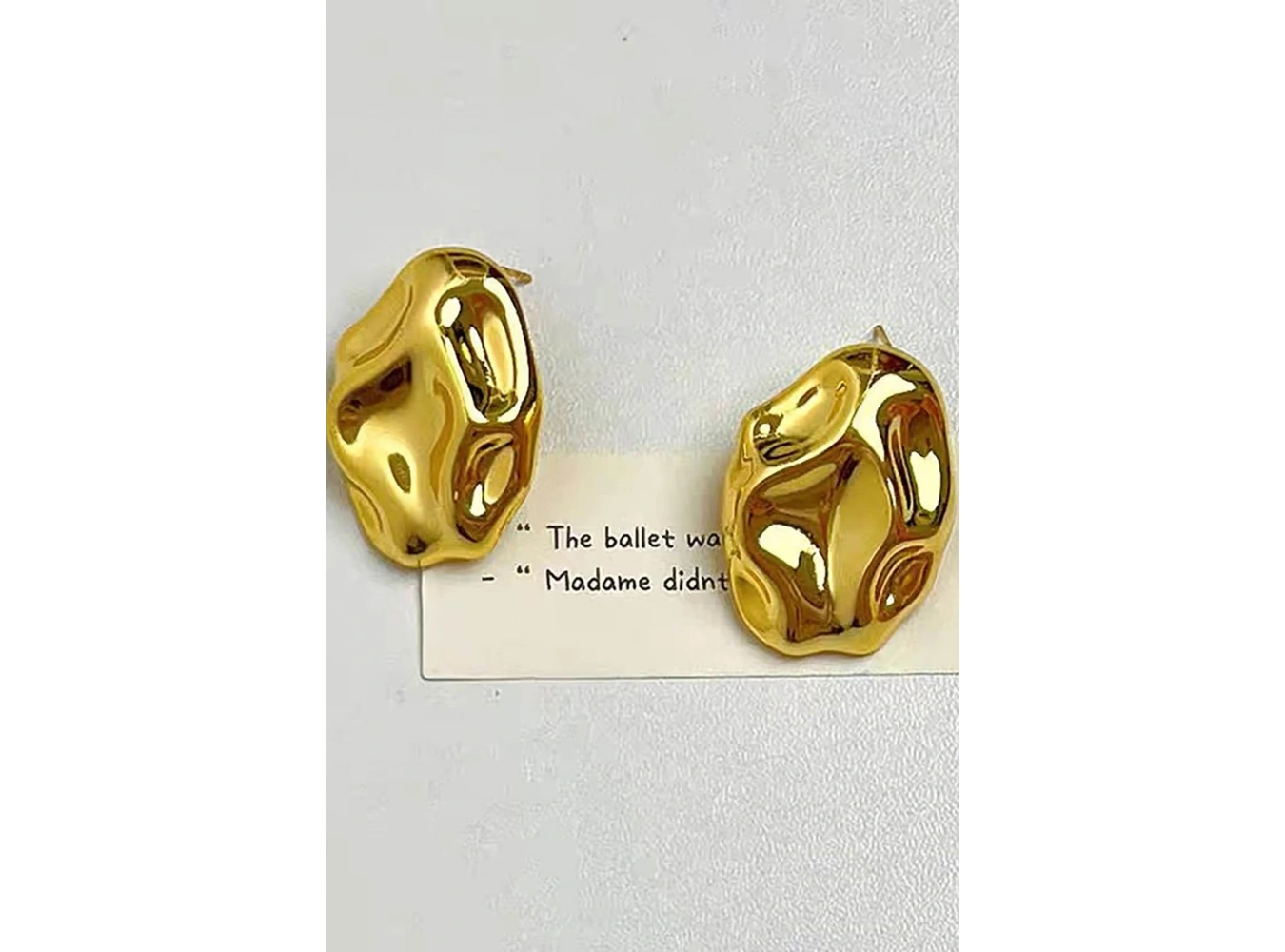 Altın Renk Xuping Küpe (Çift)