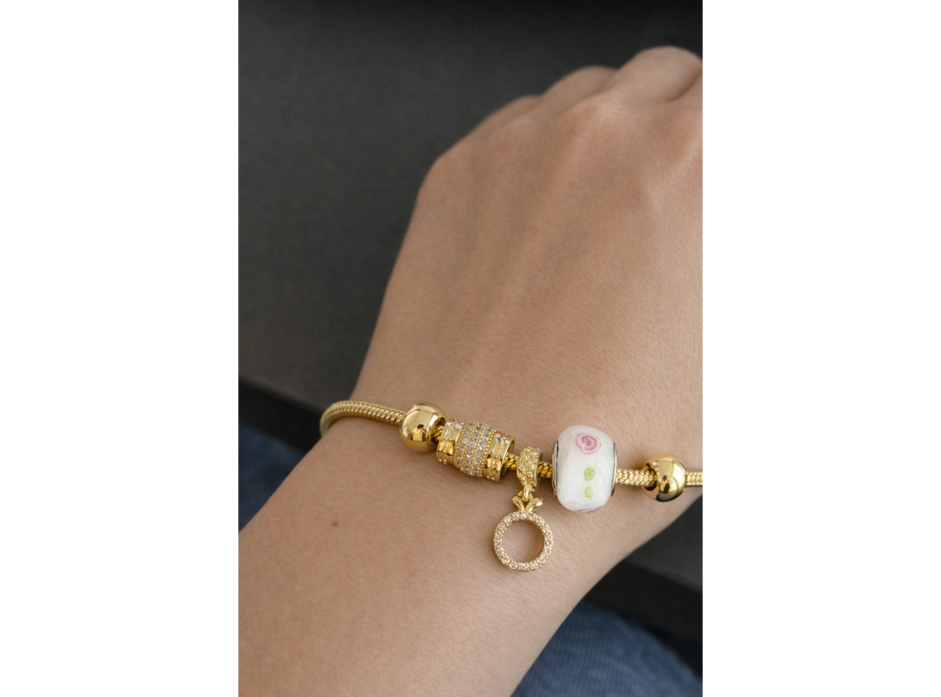 Altın Renk Xuping Pandora Bileklik