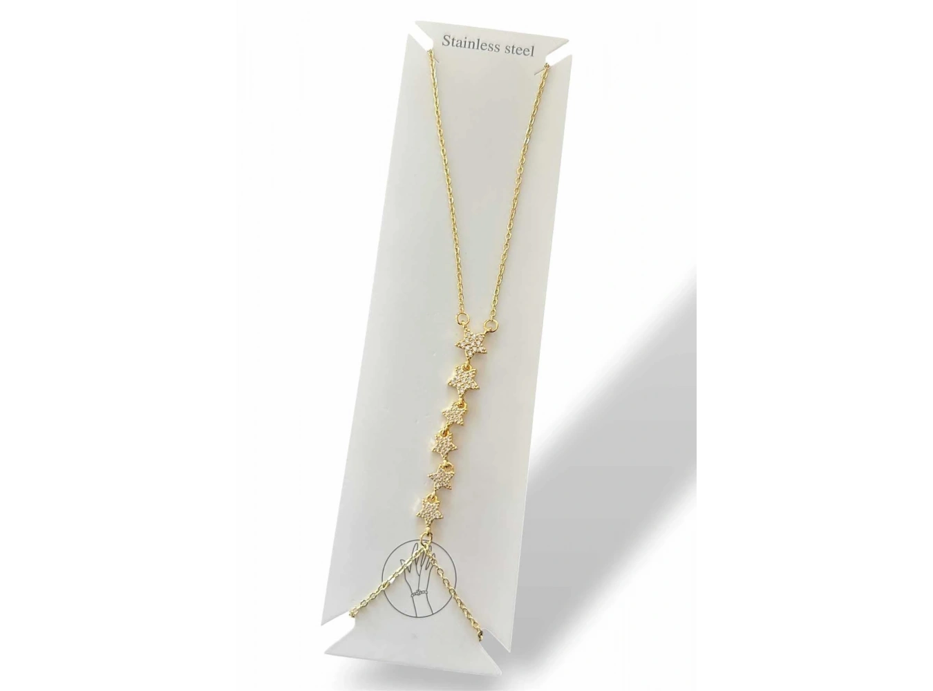 Altın Renk Yıldız Figürlü Çelik Şahmeran