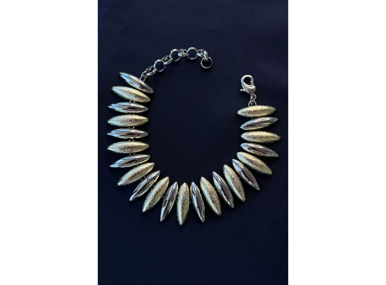 Altın Ve Gümüş Renk Tasarım YSX Bileklik