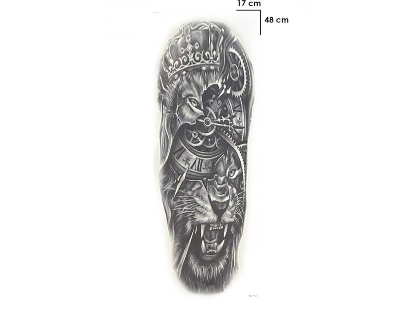 Aslan Dövme Geçici Tattoo