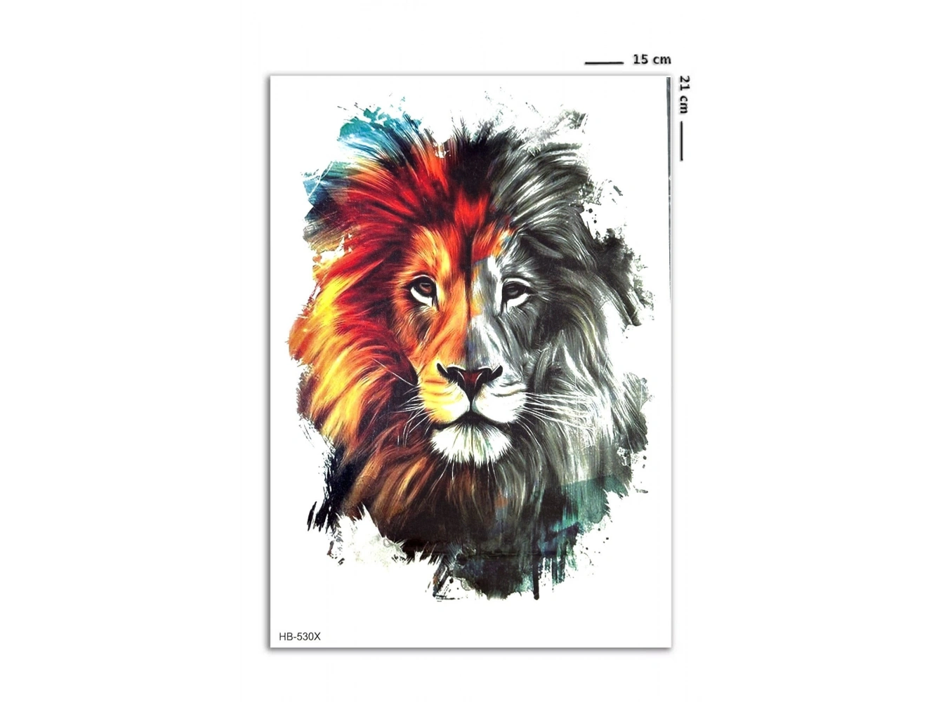 Aslan Geçici Dövme Tattoo