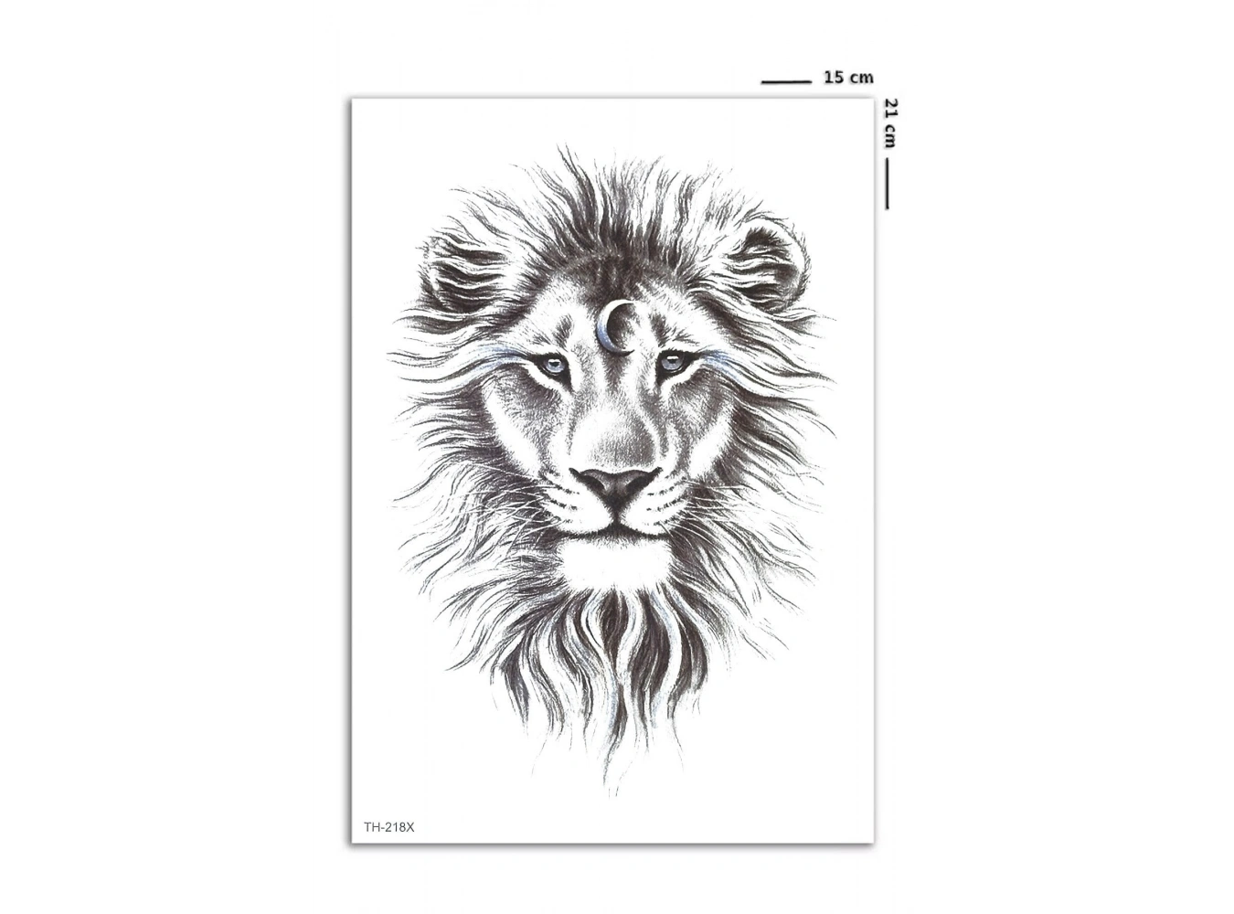 Aslan Geçici Dövme Tattoo