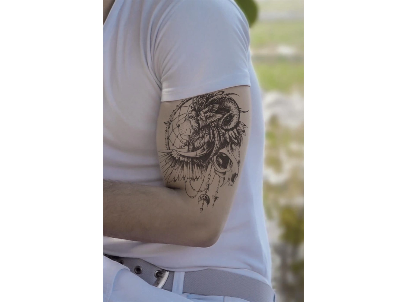 Aslan Geçici Dövme Tattoo