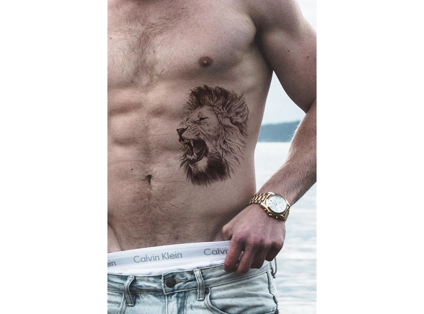 Aslan Geçici Dövme Tattoo
