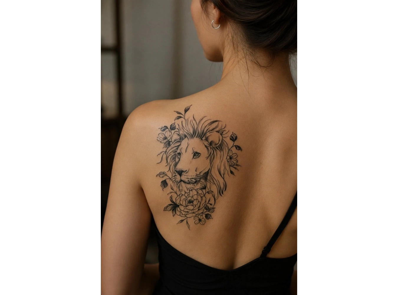 Aslan Geçici Dövme Tattoo