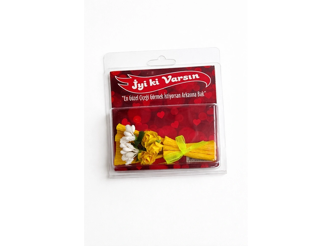 Aynalı Mini Buket Solmayan Anlamlı Hediye