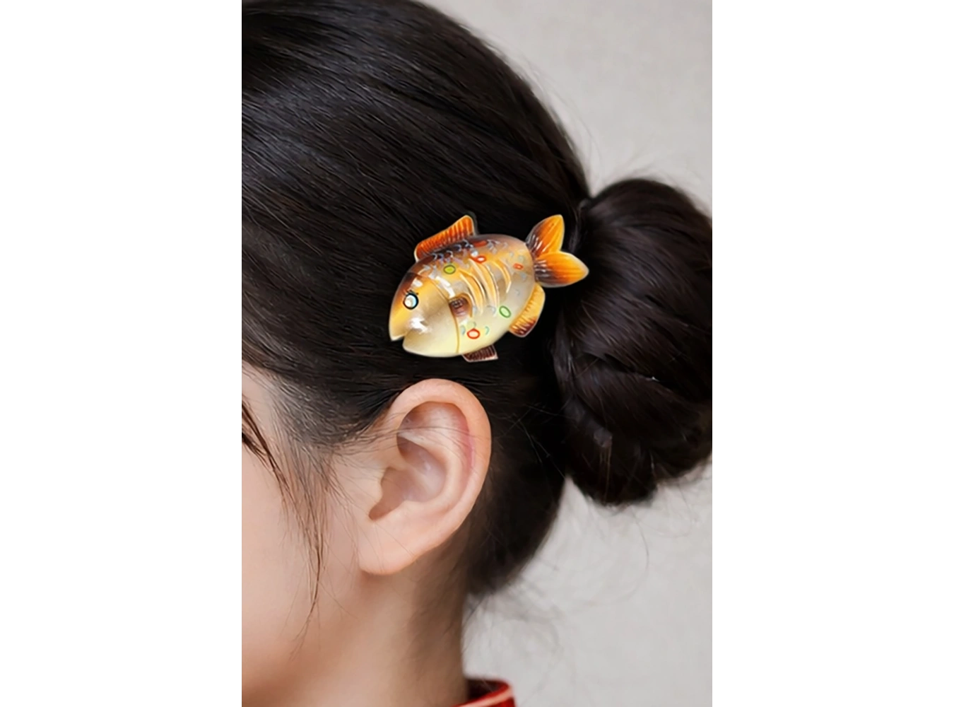 Balık Figürlü Yan Toka