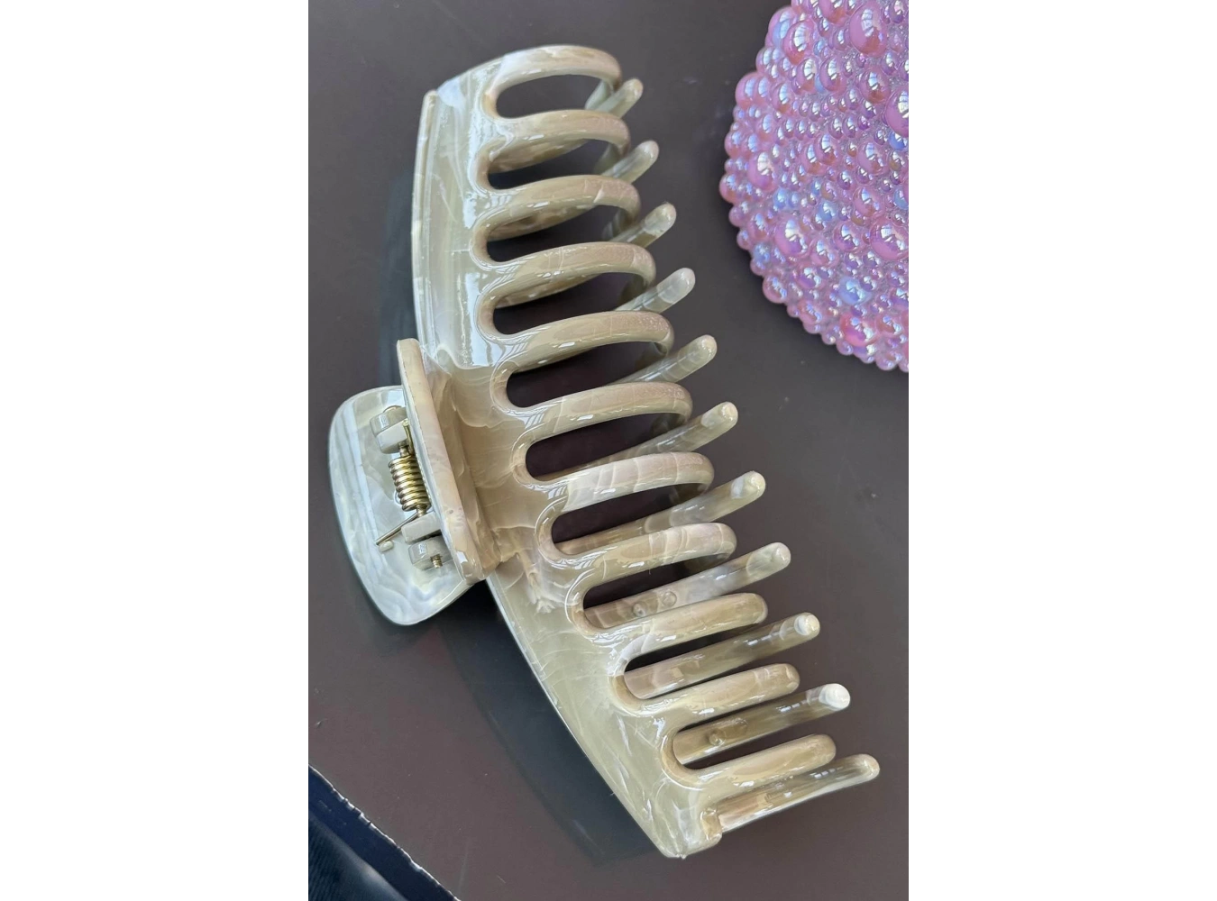 Bej Renk Kemik Mandal Toka