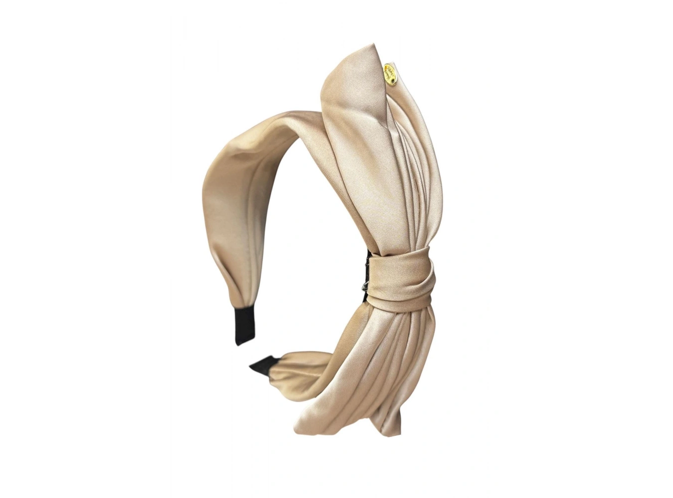 Bej Renk Kurdele Figürlü Taç