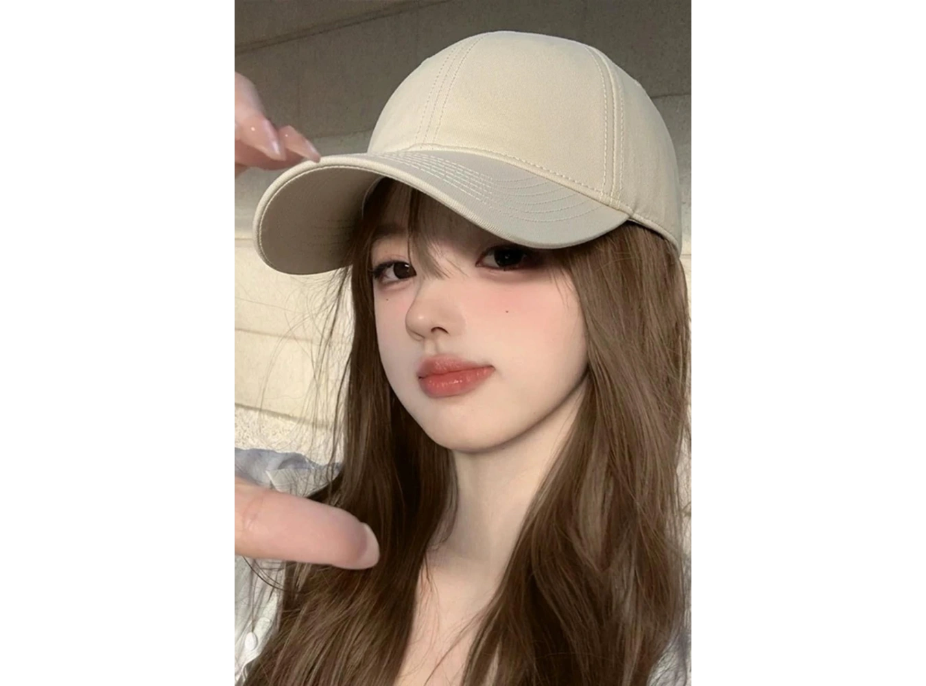 Bej Renk Unisex Şapka