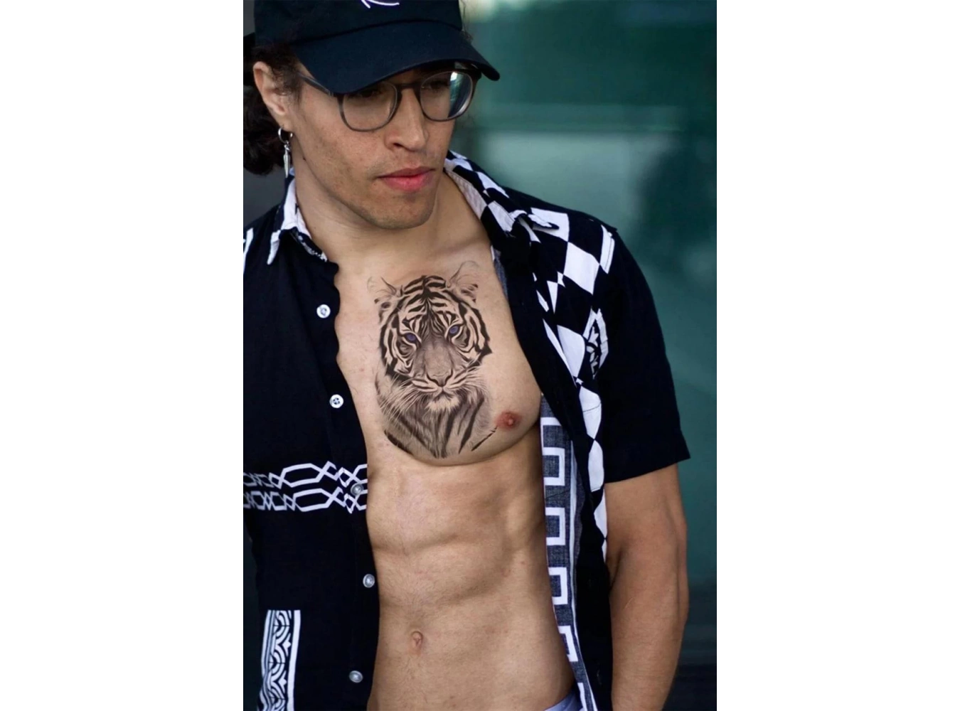 Bengal Kaplan Geçici Dövme Tattoo