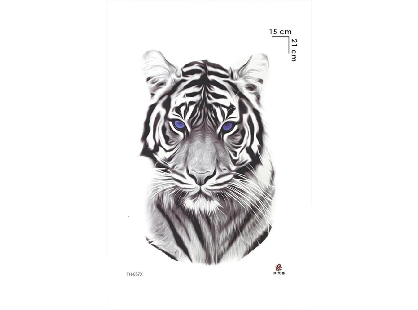 Bengal Kaplan Geçici Dövme Tattoo