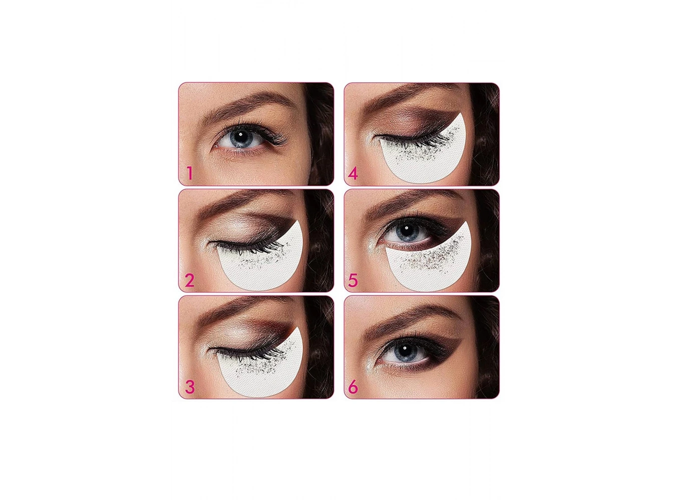 Beyaz Makyaj Bandı Gözaltı Koruyucu Pedi