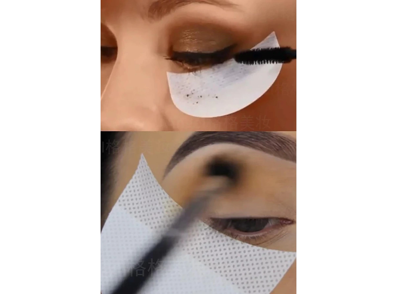 Beyaz Makyaj Bandı Gözaltı Koruyucu Pedi