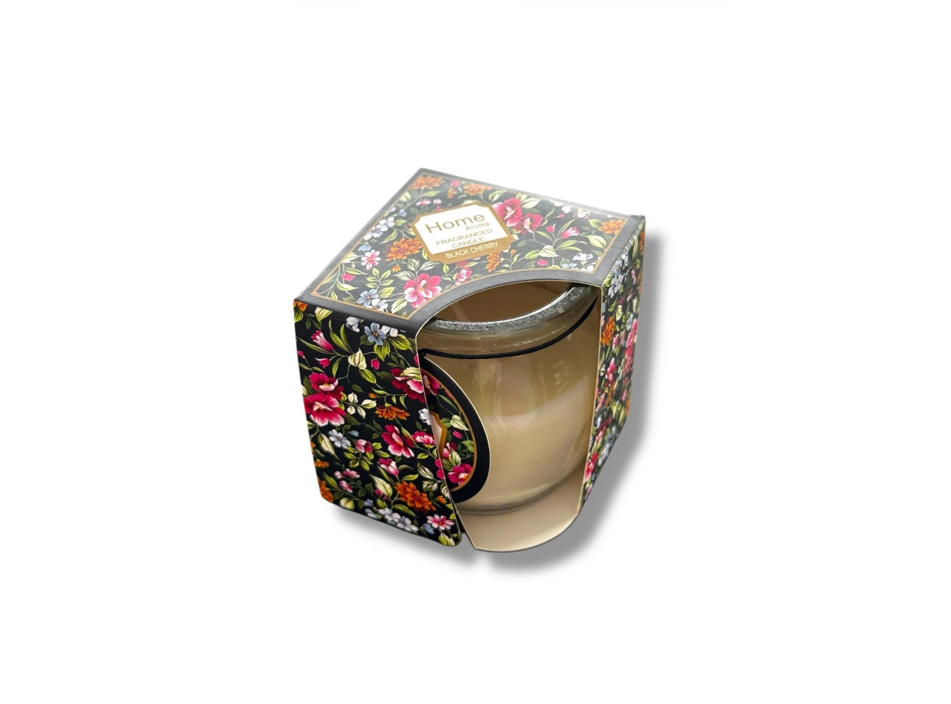 Beyaz Renk Bardakta Kokulu Dekoratif Mum