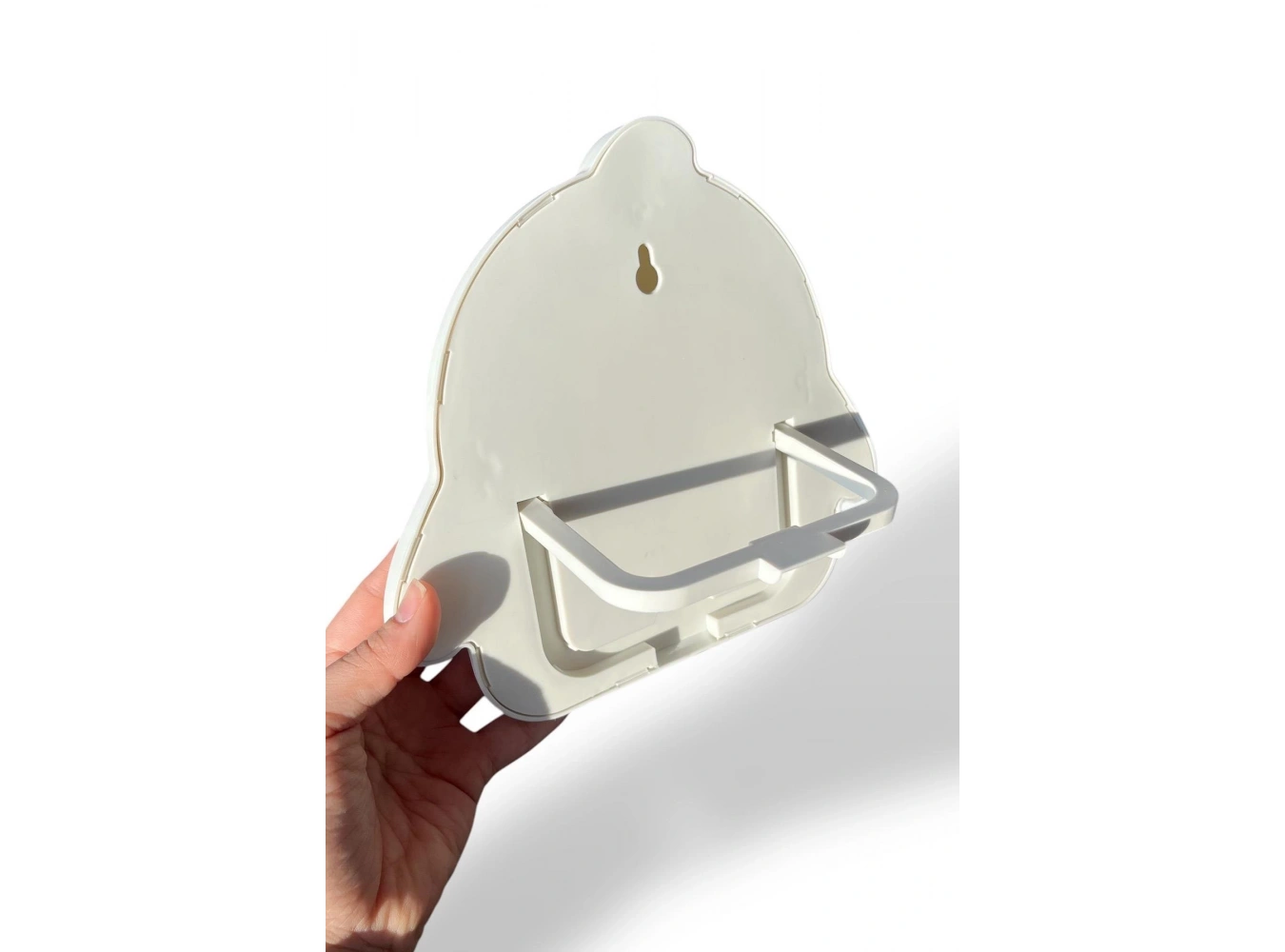 Beyaz Renk Penguen Figürlü Masa Aynası