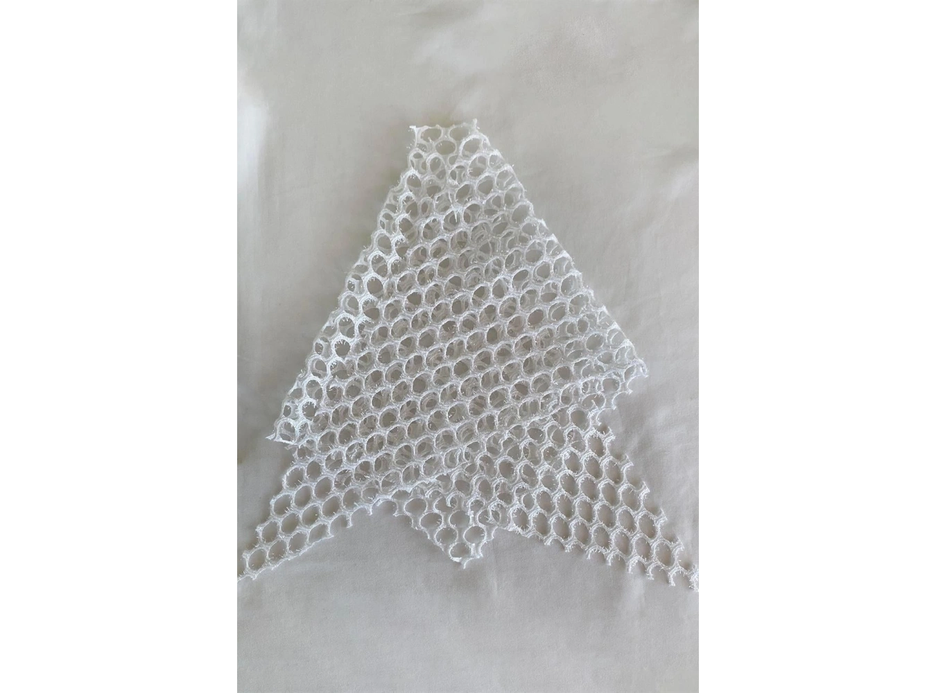 Beyaz Renk Simli Fular