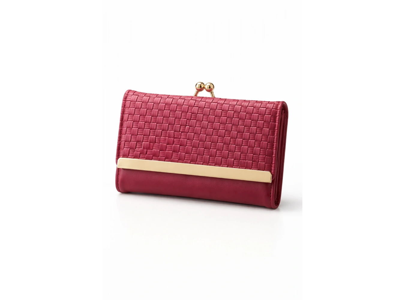 Bordo Renk Kadın Cüzdan/ Kartlık