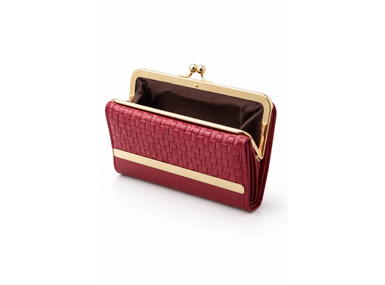 Bordo Renk Kadın Cüzdan/ Kartlık