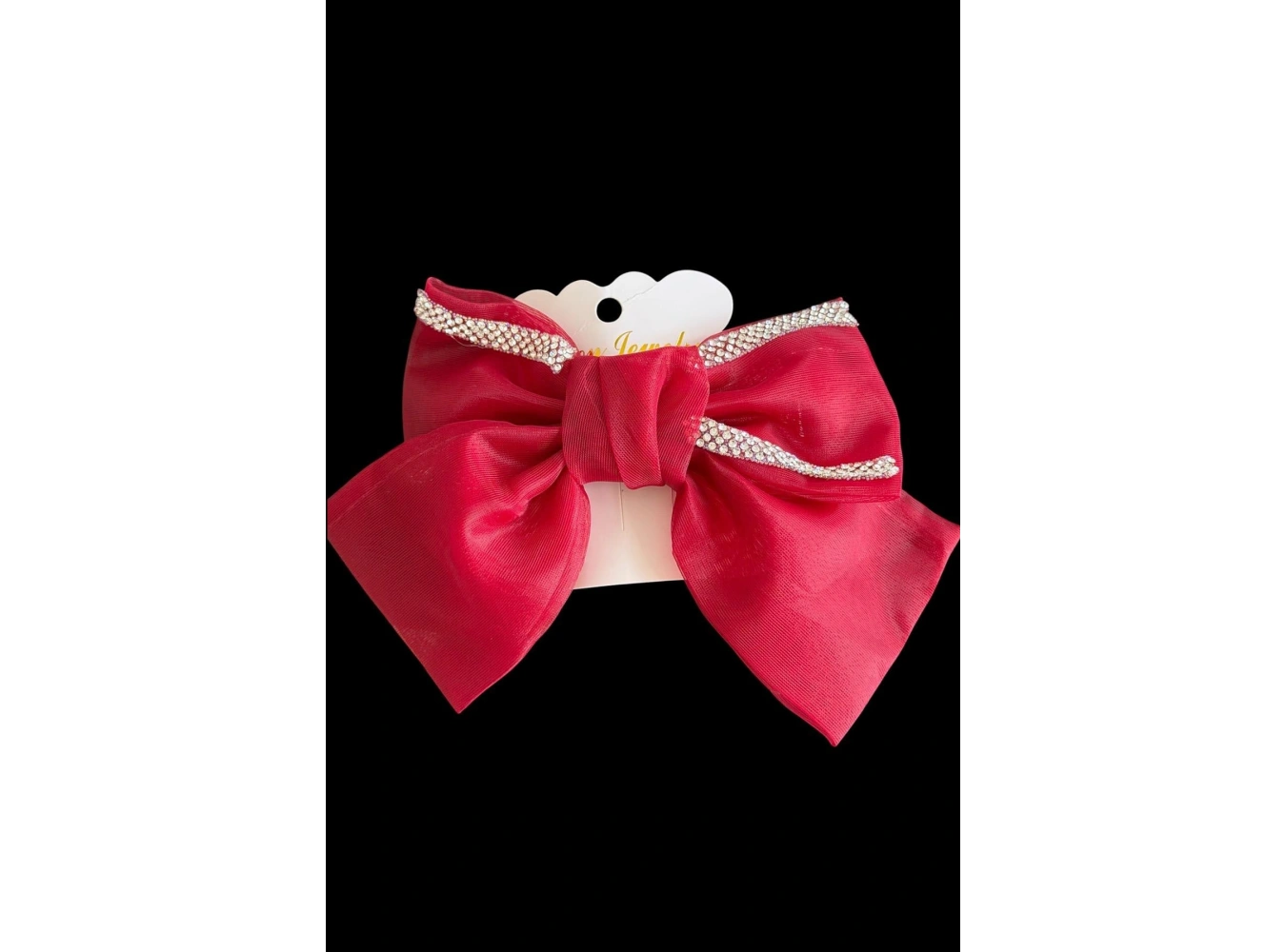 Bordo Renk Taşlı Kurdele Otomat Toka