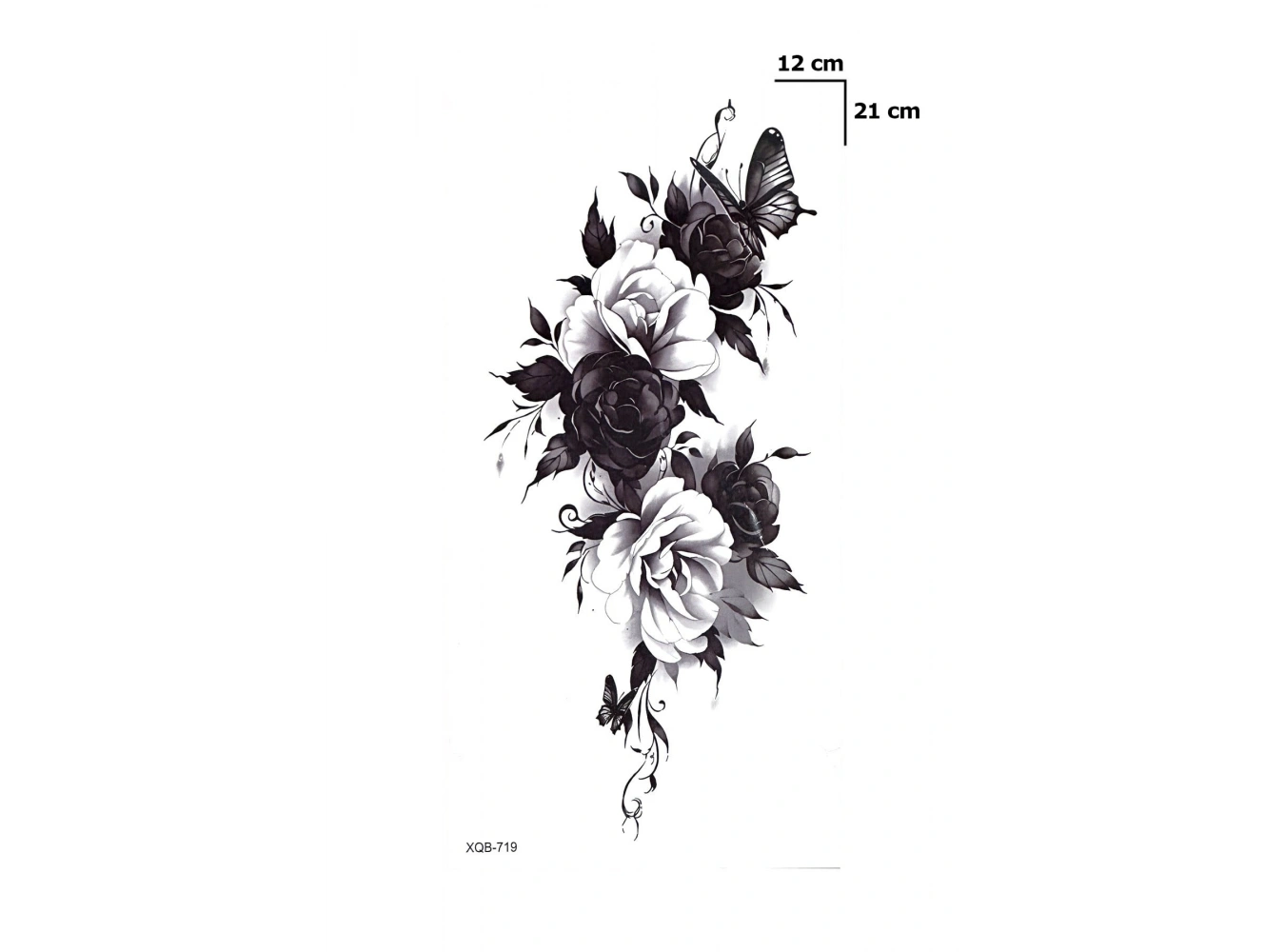 Çiçek Geçici Dövme Tattoo