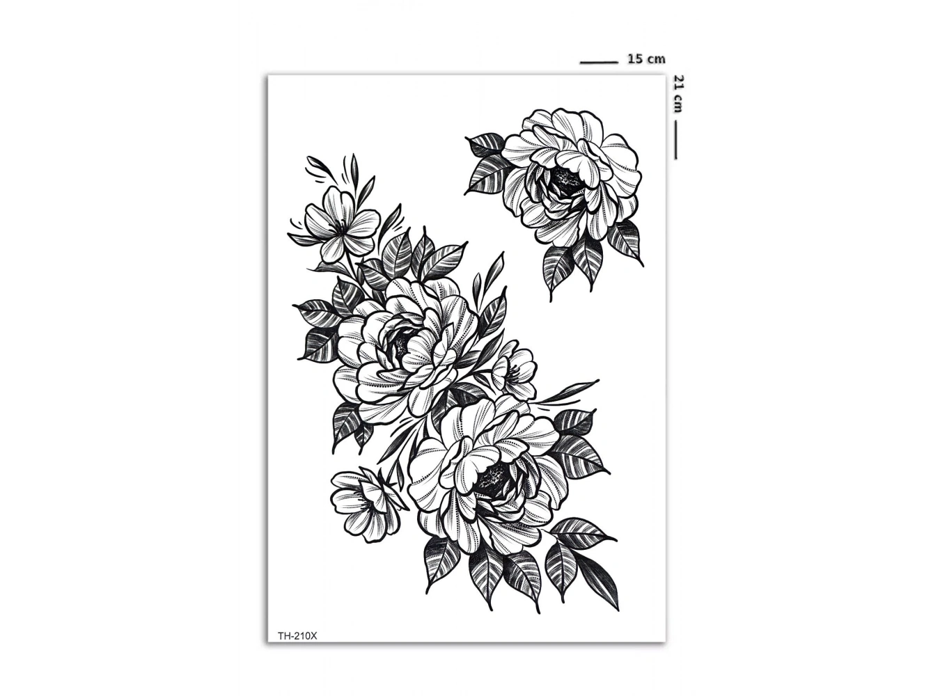 Çiçek Geçici Dövme Tattoo