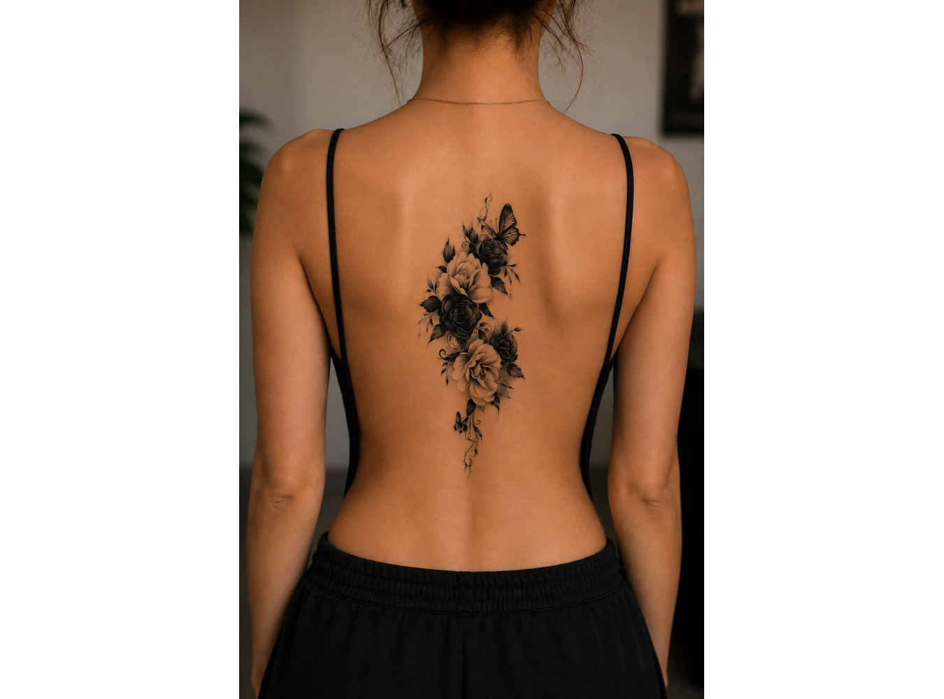 Çiçek Geçici Dövme Tattoo