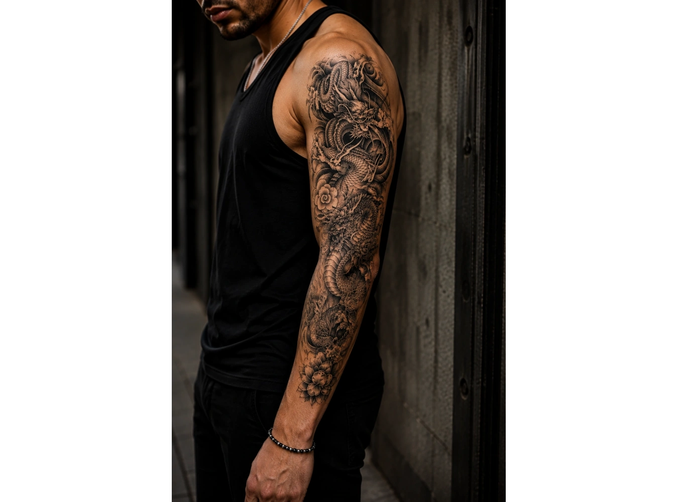 Çiçek Kol Geçici Dövme Tattoo