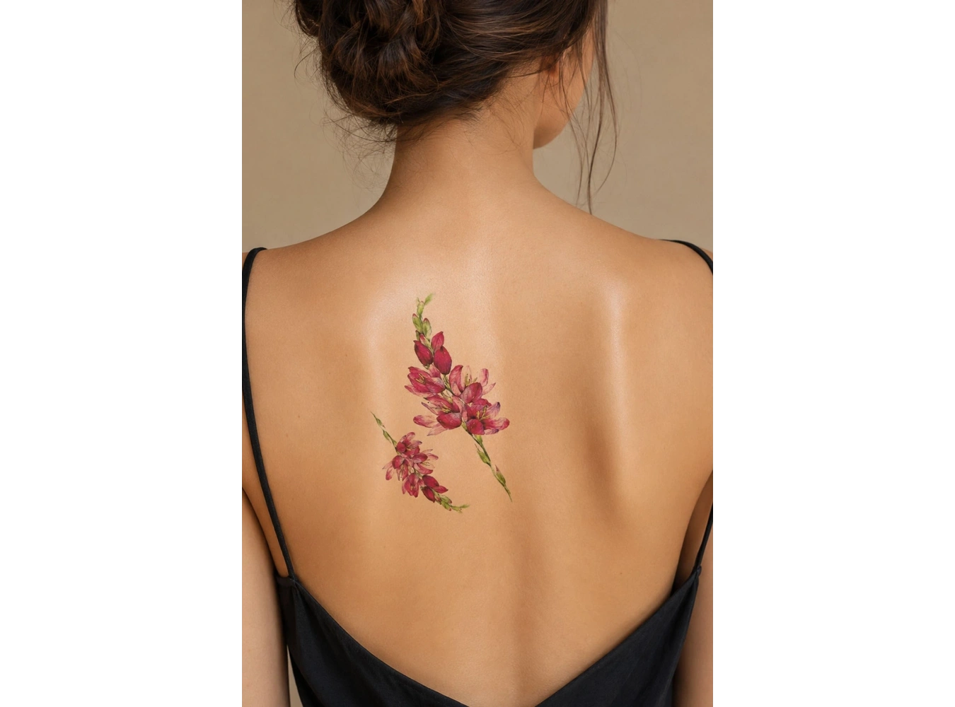 Çiçek Mini Geçici Dövme Tattoo