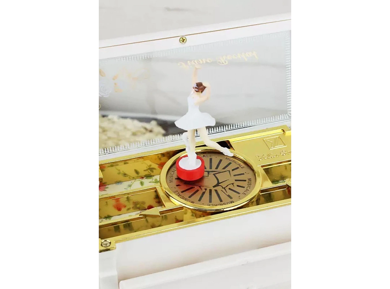 Dans Eden Balerinli Piyano Müzik ve Takı Kutusu