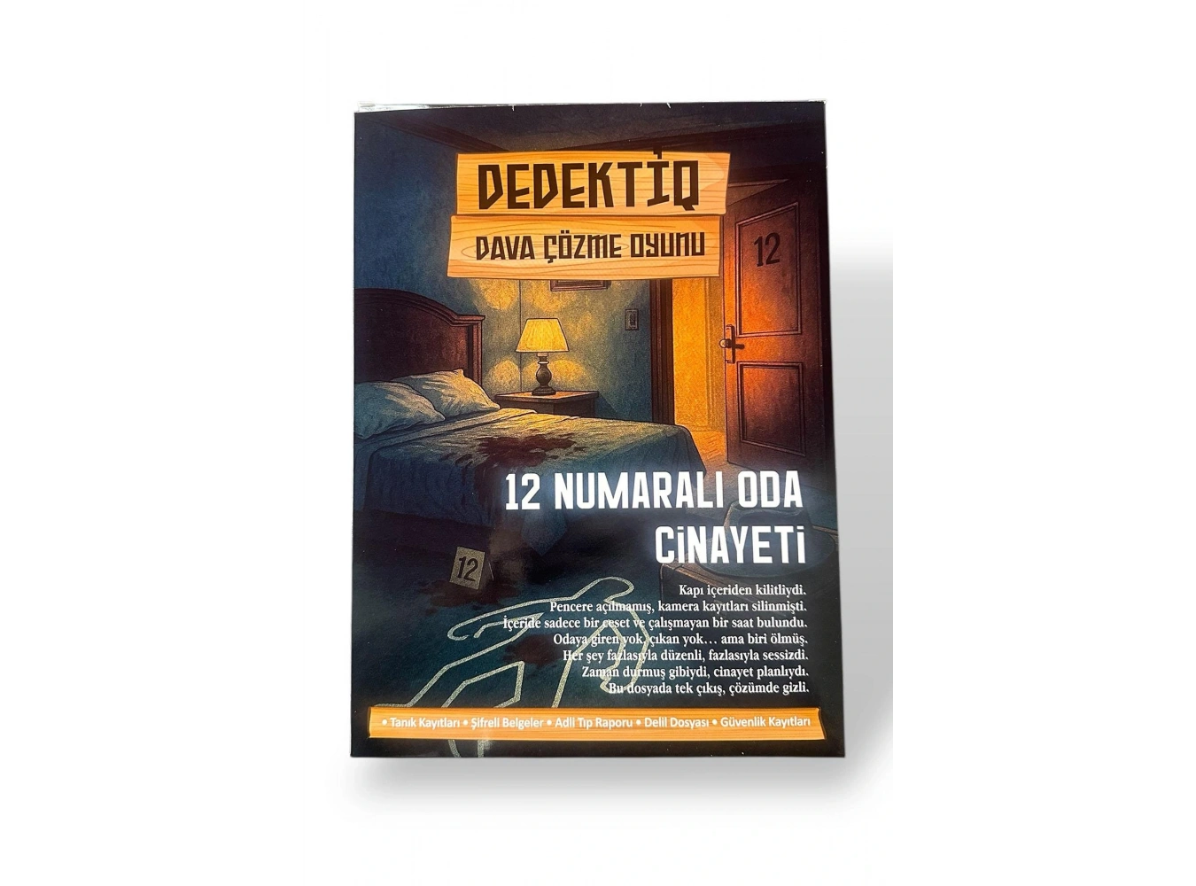 Dedektiflik Cinayet Çözme Oyunu - 12 Numaralı Oda Cinayeti
