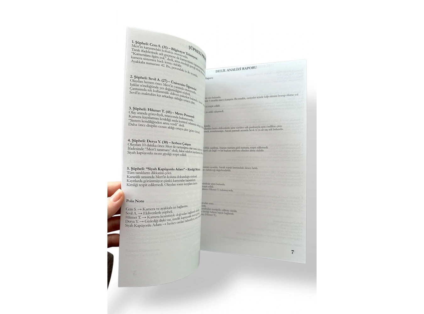 Dedektiflik Cinayet Çözme Oyunu - Festival Katliamı