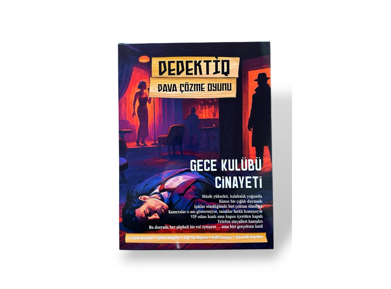 Dedektiflik Cinayet Çözme Oyunu - Gece Kulübü Cinayeti