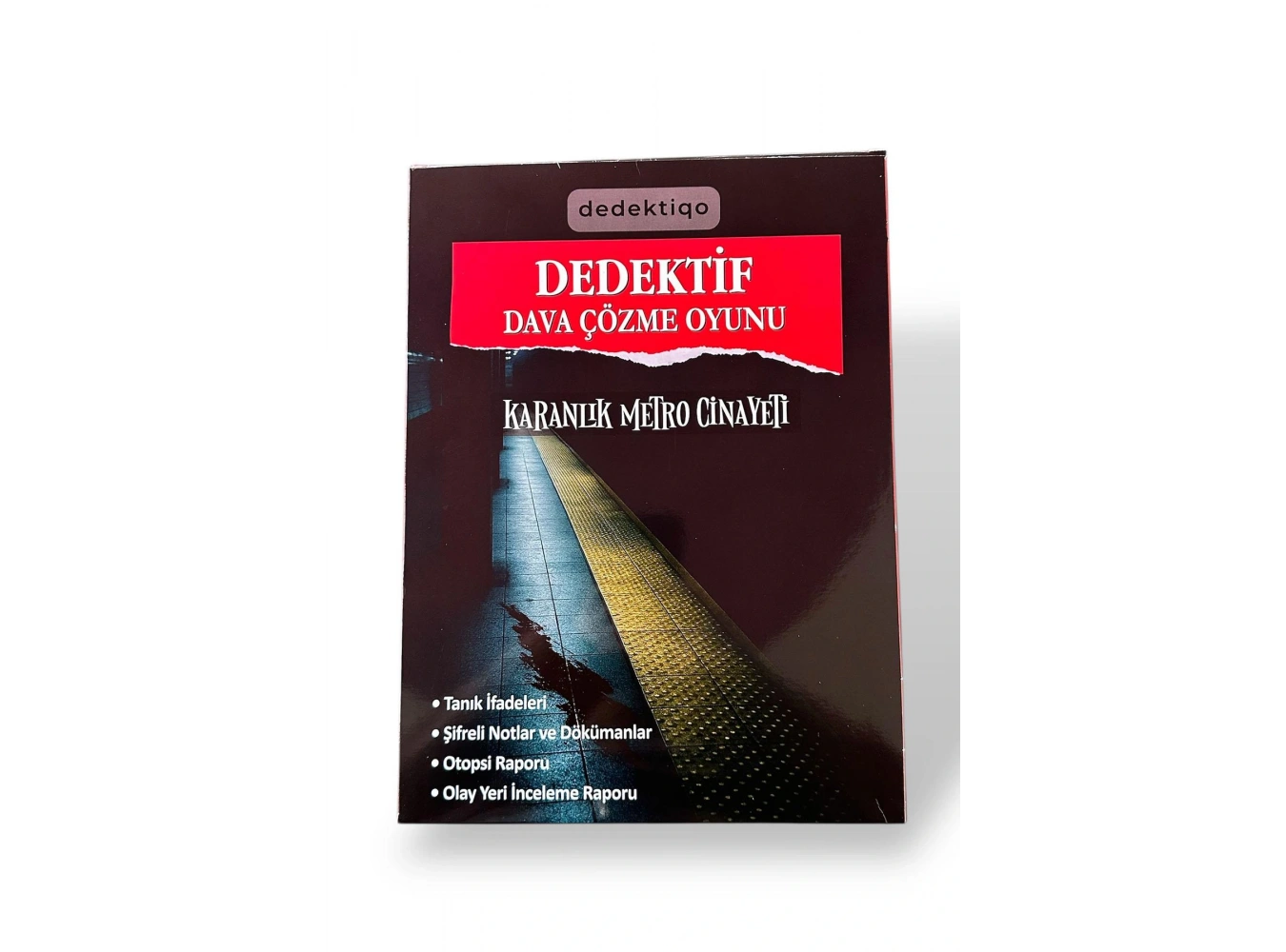 Dedektiflik Cinayet Çözme Oyunu - Karanlık Metro Cinayeti