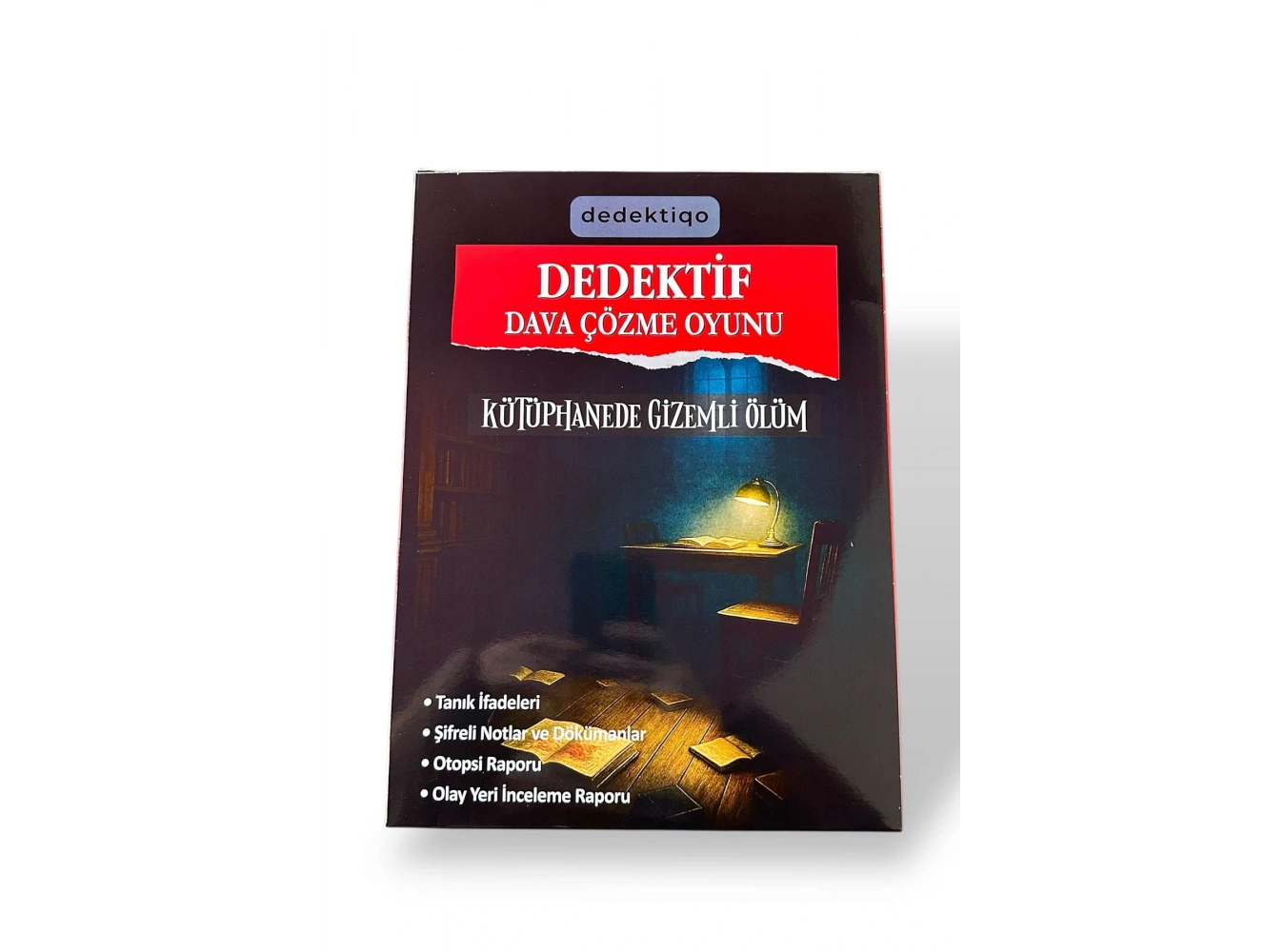 Dedektiflik Cinayet Çözme Oyunu - Kütüphanede Gizemli Ölüm