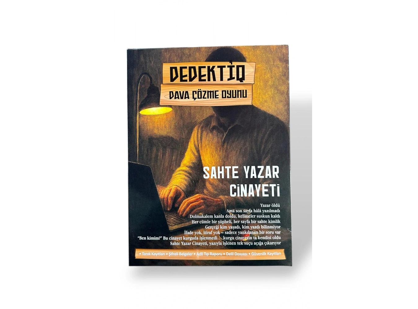 Dedektiflik Cinayet Çözme Oyunu - Sahte Yazar Cinayeti