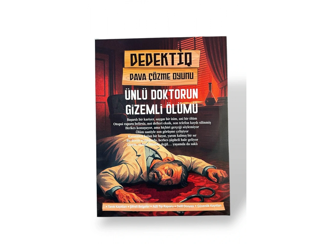 Dedektiflik Cinayet Çözme Oyunu -Ünlü Doktorun Gizemli Ölümü