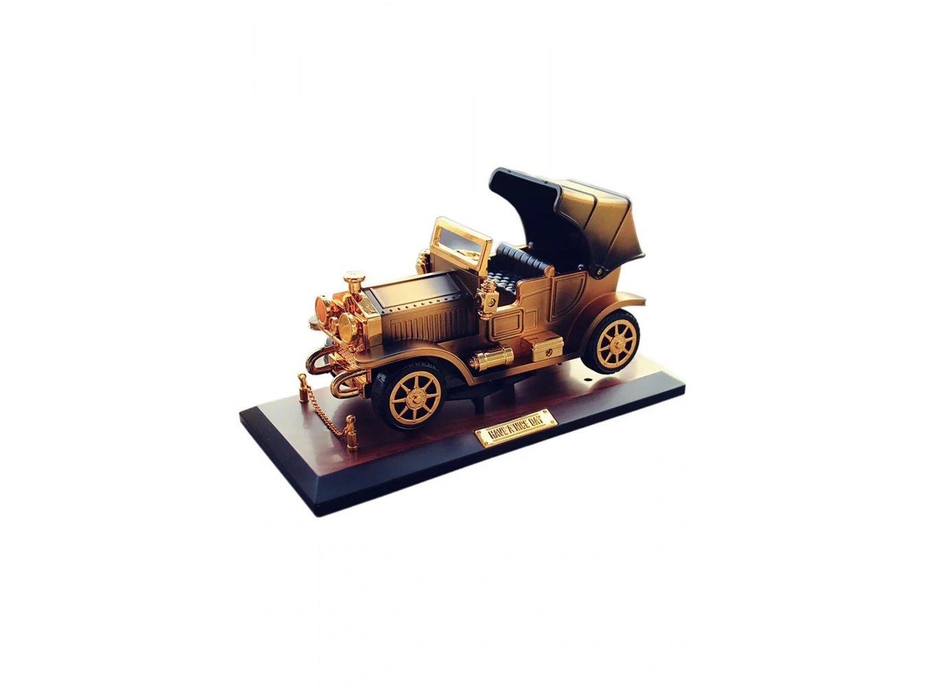 Dekoratif Araba Figürlü Müzik Kutusu