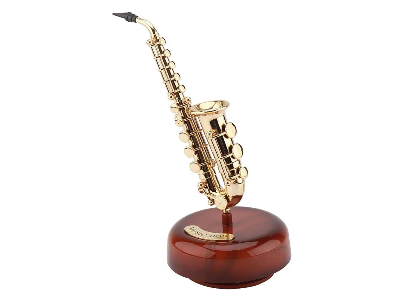 Dekoratif Saksafon Müzik Kutusu