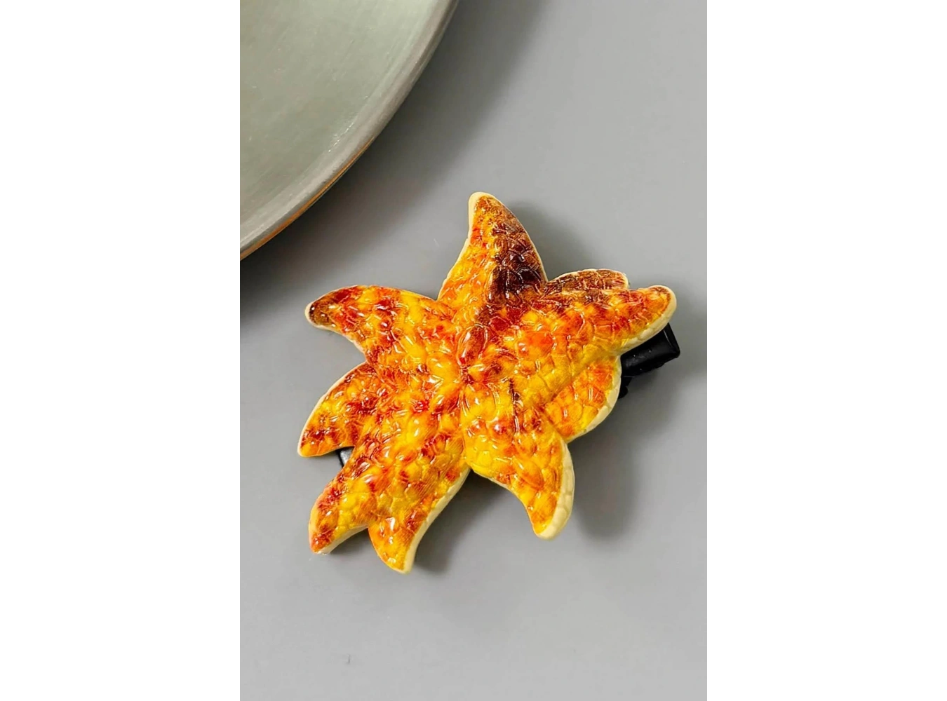 Deniz Yıldızı Figürlü Yan Toka