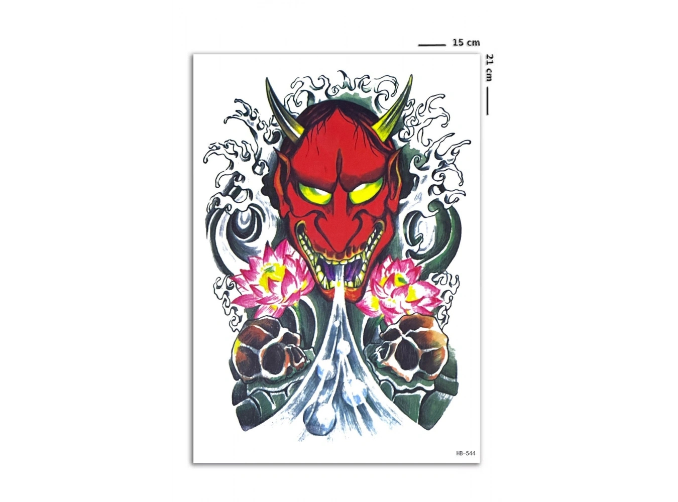 Devil Geçici Dövme Tattoo